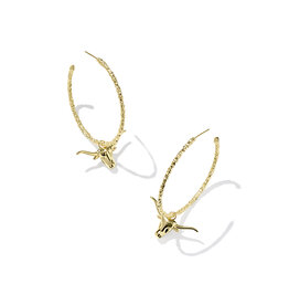 Kendra Scott Longhorn Hoop Earring