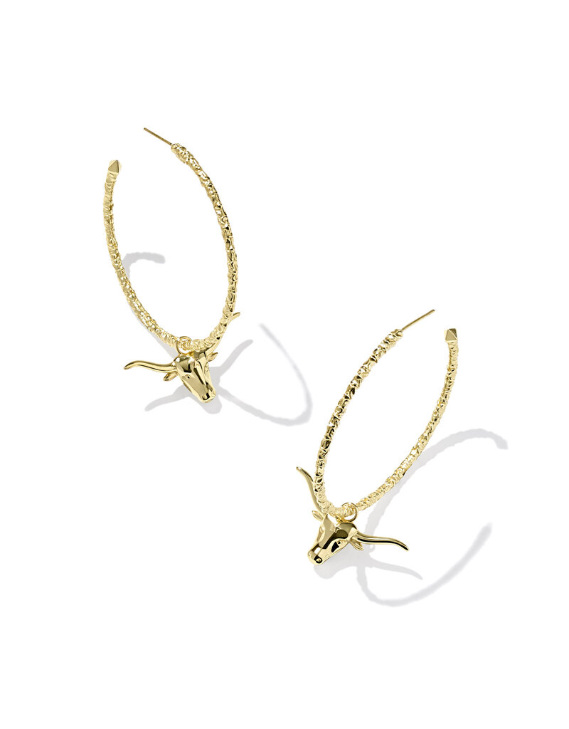 Kendra Scott Longhorn Hoop Earring