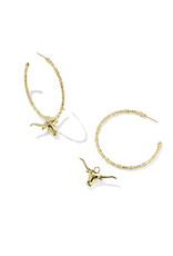 Kendra Scott Longhorn Hoop Earring