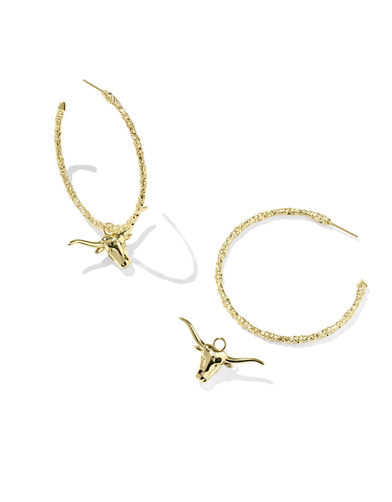 Kendra Scott Longhorn Hoop Earring