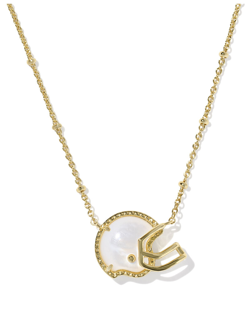 Kendra Scott Football Helmet Pendant Necklace
