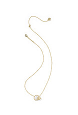 Kendra Scott Football Helmet Pendant Necklace