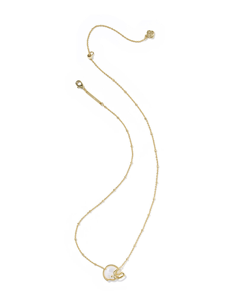 Kendra Scott Football Helmet Pendant Necklace