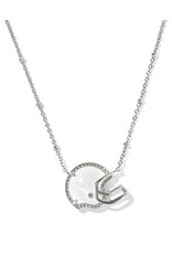 Kendra Scott Football Helmet Pendant Necklace