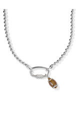 Kendra Scott Football Metal Strand Necklace