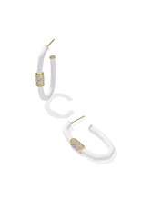 Kendra Scott Emery Large Enamel Hoop Earring