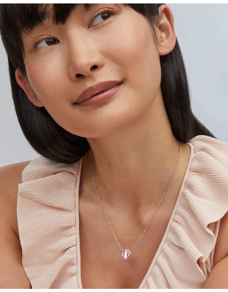 Kendra Scott Baseball Short Pendant Necklace