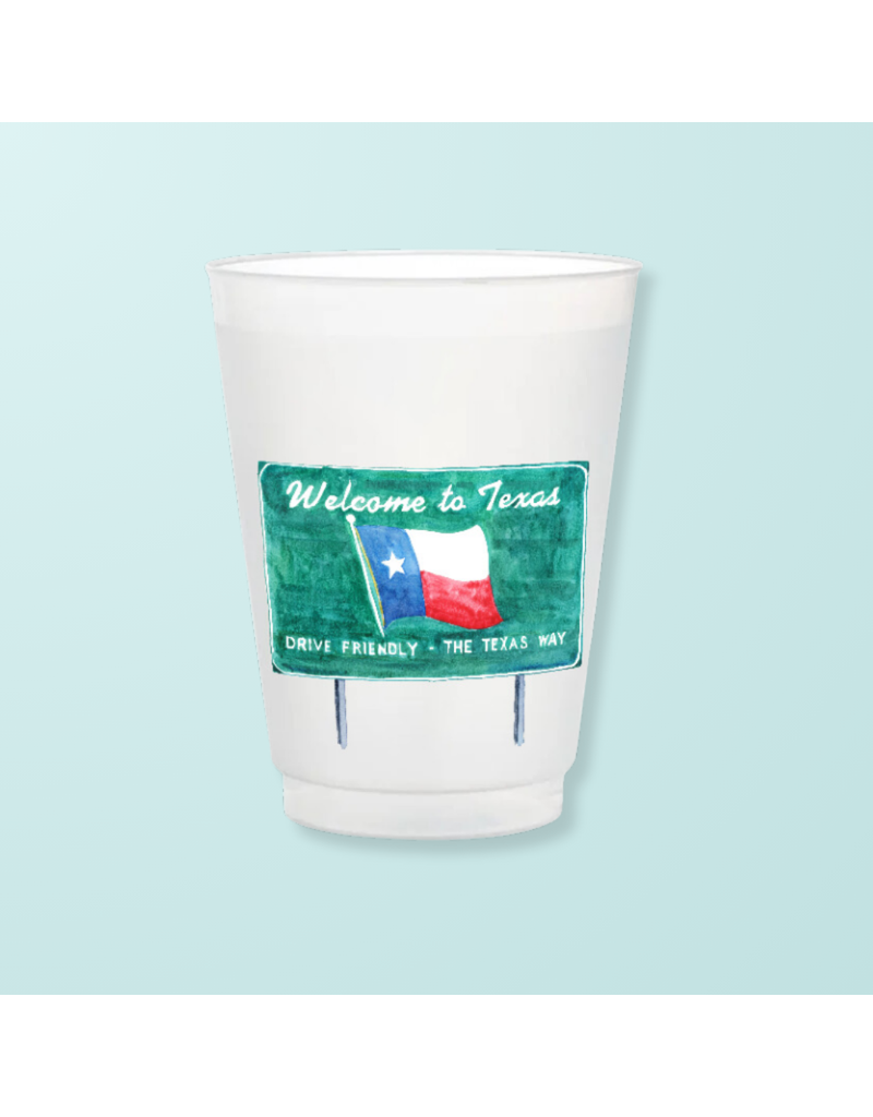 Taylor Paladino Frosted Cups Set/6