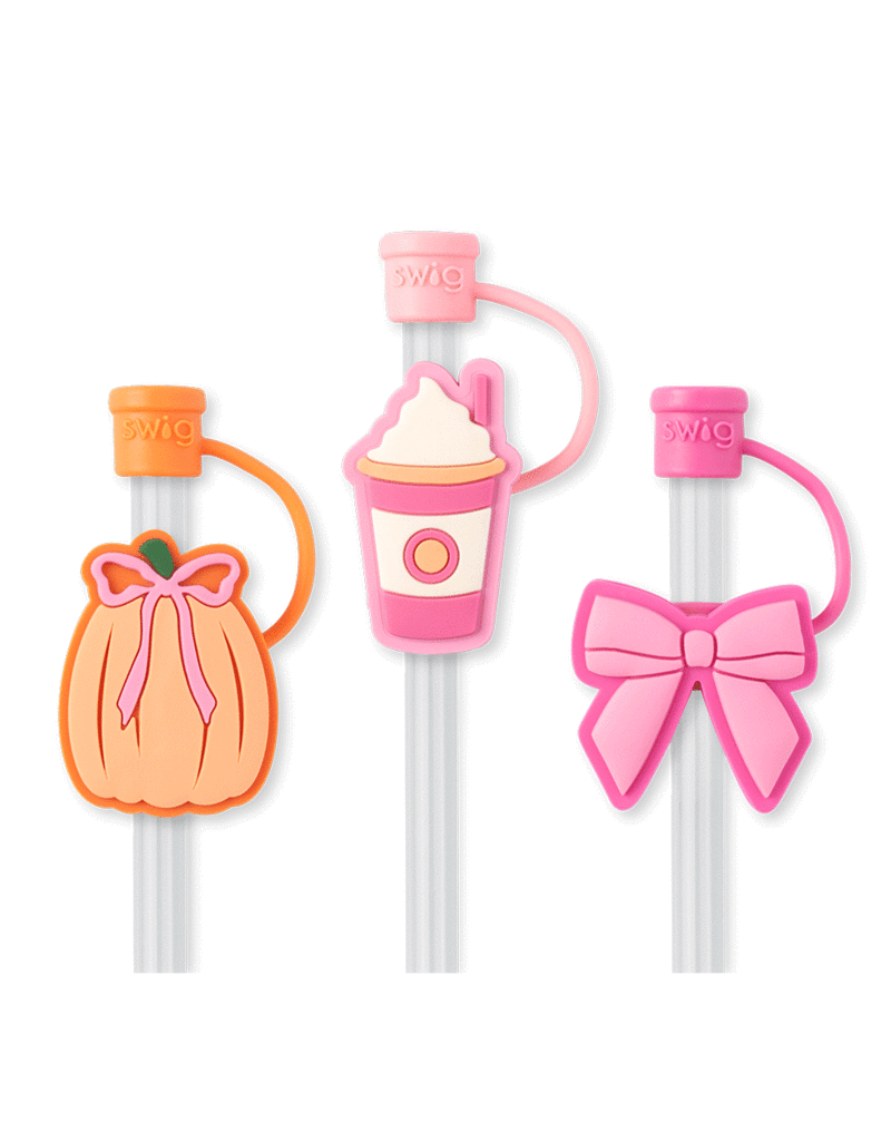 Swig Straw Topper Set - Seasonal