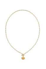 Kendra Scott Pumpkin Link and Chain Necklace