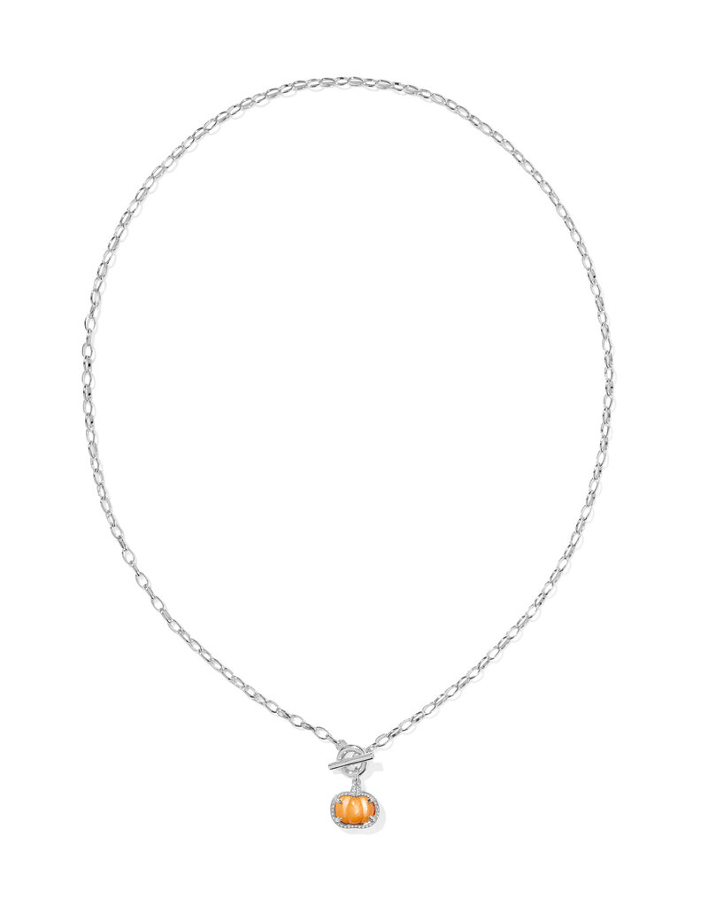 Kendra Scott Pumpkin Link and Chain Necklace