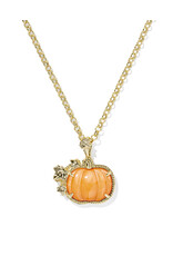 Kendra Scott Pumpkin Long Pendant
