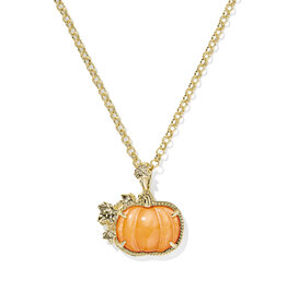 Kendra Scott Pumpkin Long Pendant