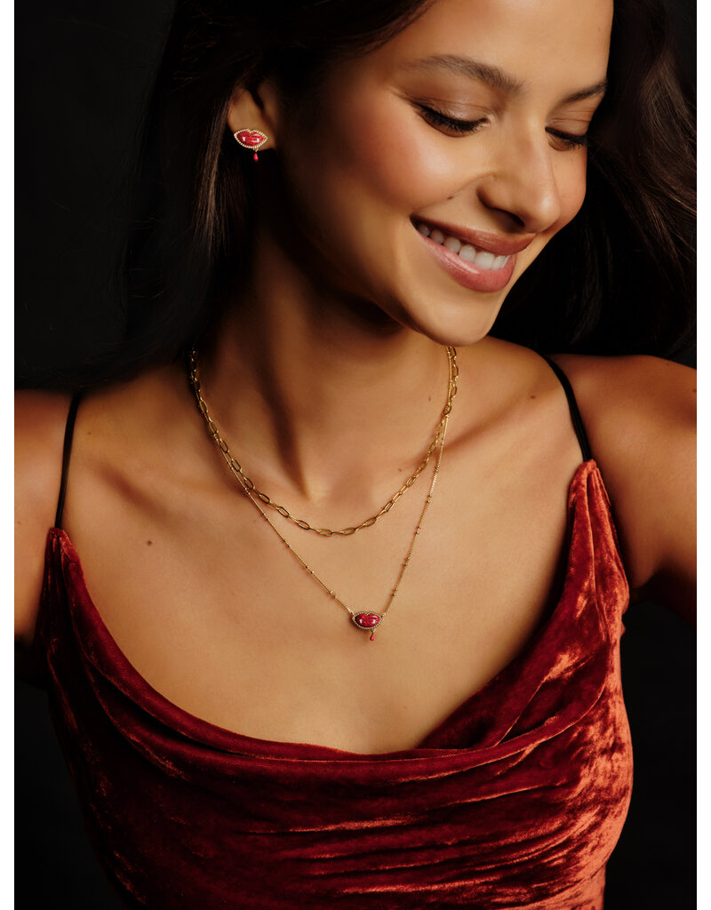 Kendra Scott Vampire Short Pendant Necklace