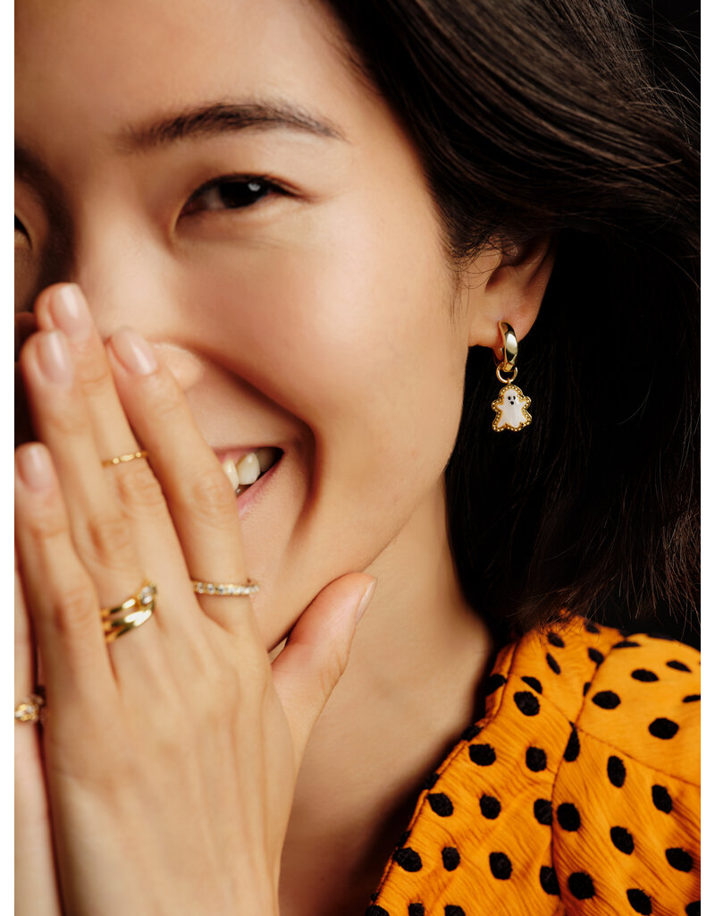 Kendra Scott Ghost Huggie Earring