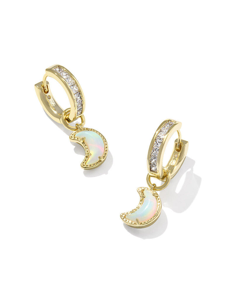 Kendra Scott Moon Huggie Earring