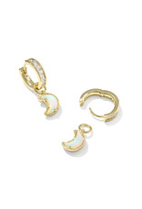 Kendra Scott Moon Huggie Earring