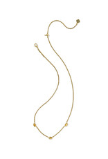 Kendra Scott Mini Elisa Three Stone Strand Necklace