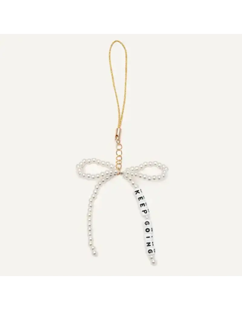 Little Words Project Bow Phone Charm