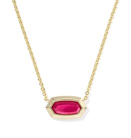Kendra Scott Elisa Bezel Pendant Necklace