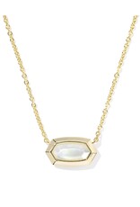 Kendra Scott Elisa Bezel Pendant Necklace