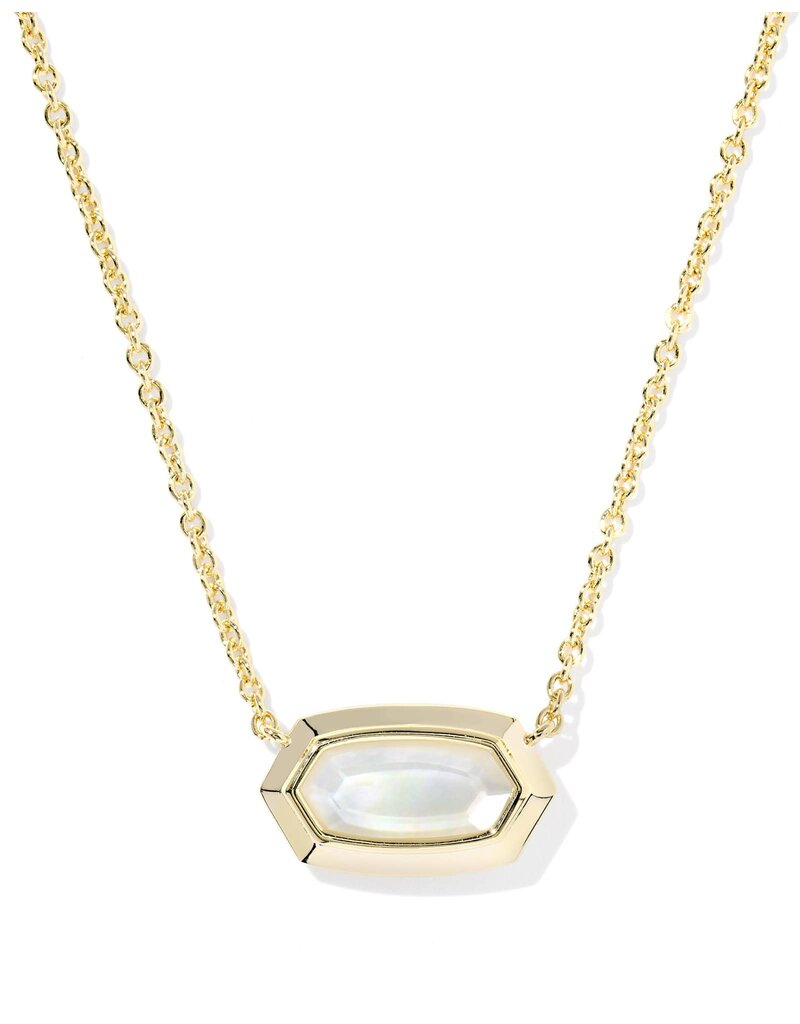 Kendra Scott Elisa Bezel Pendant Necklace