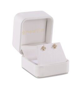 Enewton 14K Gold & Diamond Signature Cross Studs