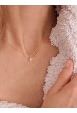 Enewton 14K Gold & Diamond Signature Cross Necklace