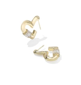 Kendra Scott Emery Heart Hoop