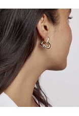 Kendra Scott Emery Heart Hoop