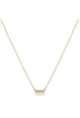 Enewton 14K Gold & Diamond Significance Bar Necklace