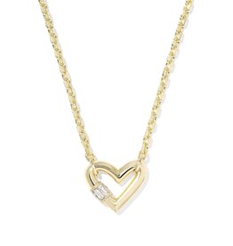 Kendra Scott Emery Heart Pendant Necklace