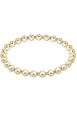 Enewton Extends Bright Silver Faceted Hematite Grateful Pattern Bead Bracelet
