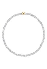 Enewton Extends Bright Silver Faceted Hematite Bead Bracelet