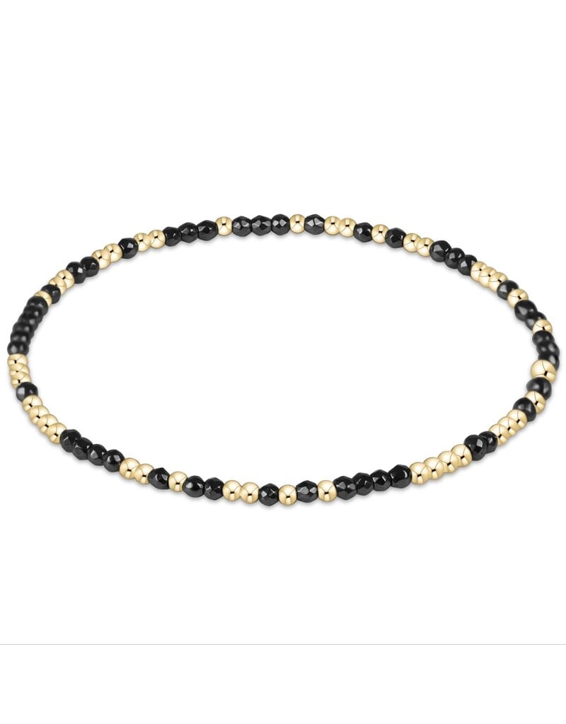 Enewton Hope Unwritten Faceted Hematite Bead Bracelet