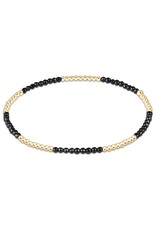 Enewton Blissful Pattern 2mm Hematite Bead Bracelet