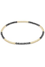 Enewton Blissful Pattern 2mm Hematite Bead Bracelet