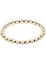 Enewton Faceted Hematite Grateful Pattern Bead Bracelet