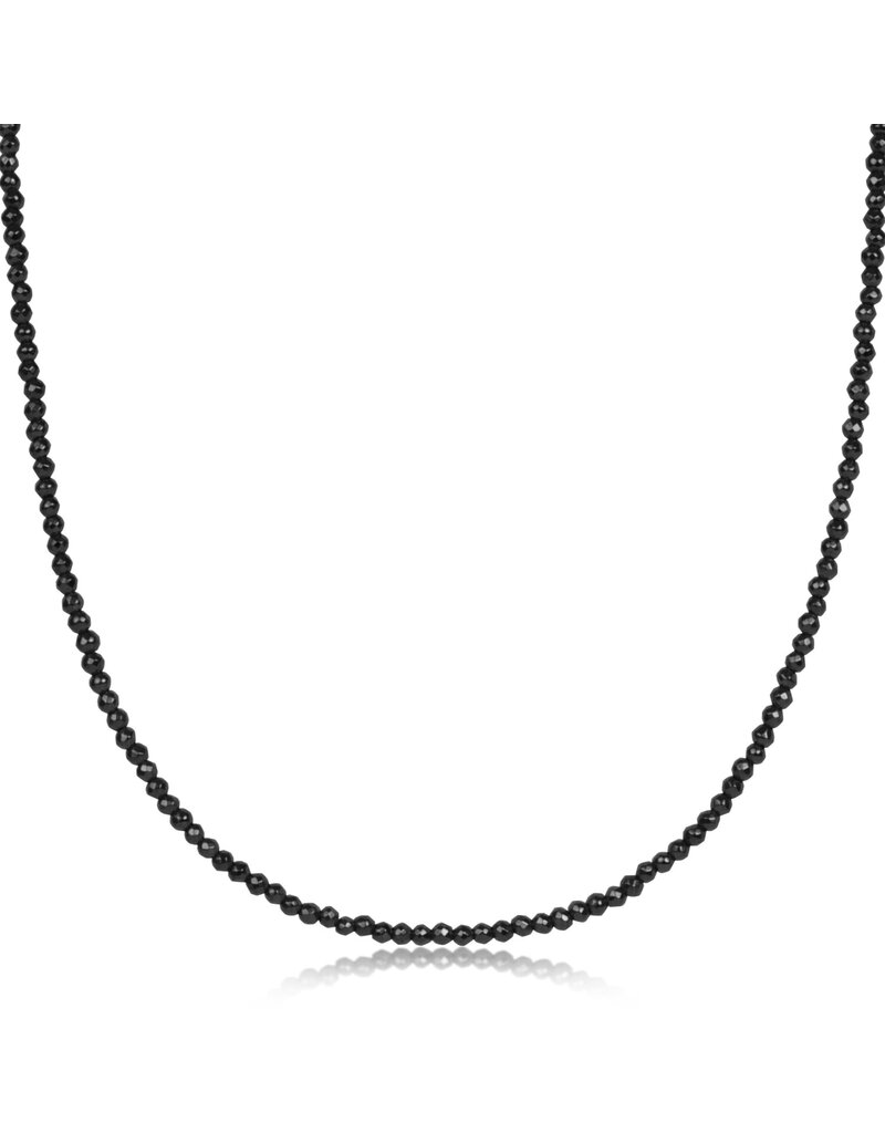 Enewton 17" Choker Faceted Hematite