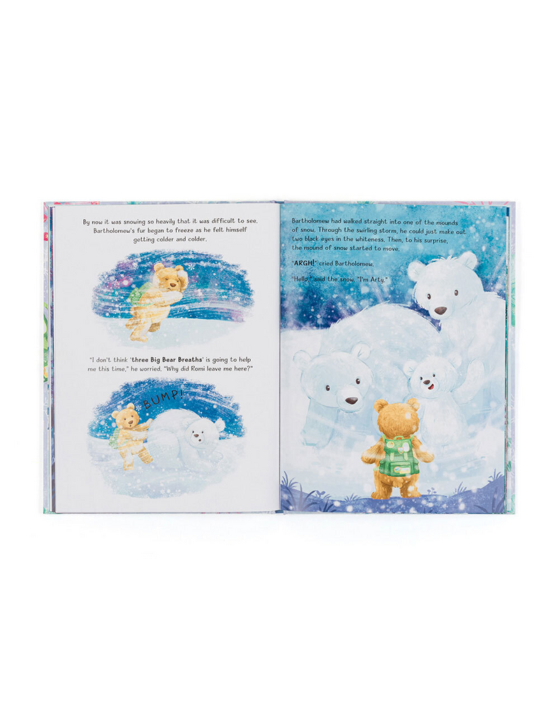 Jellycat Bartholomew Bear And The Snow Giants Book