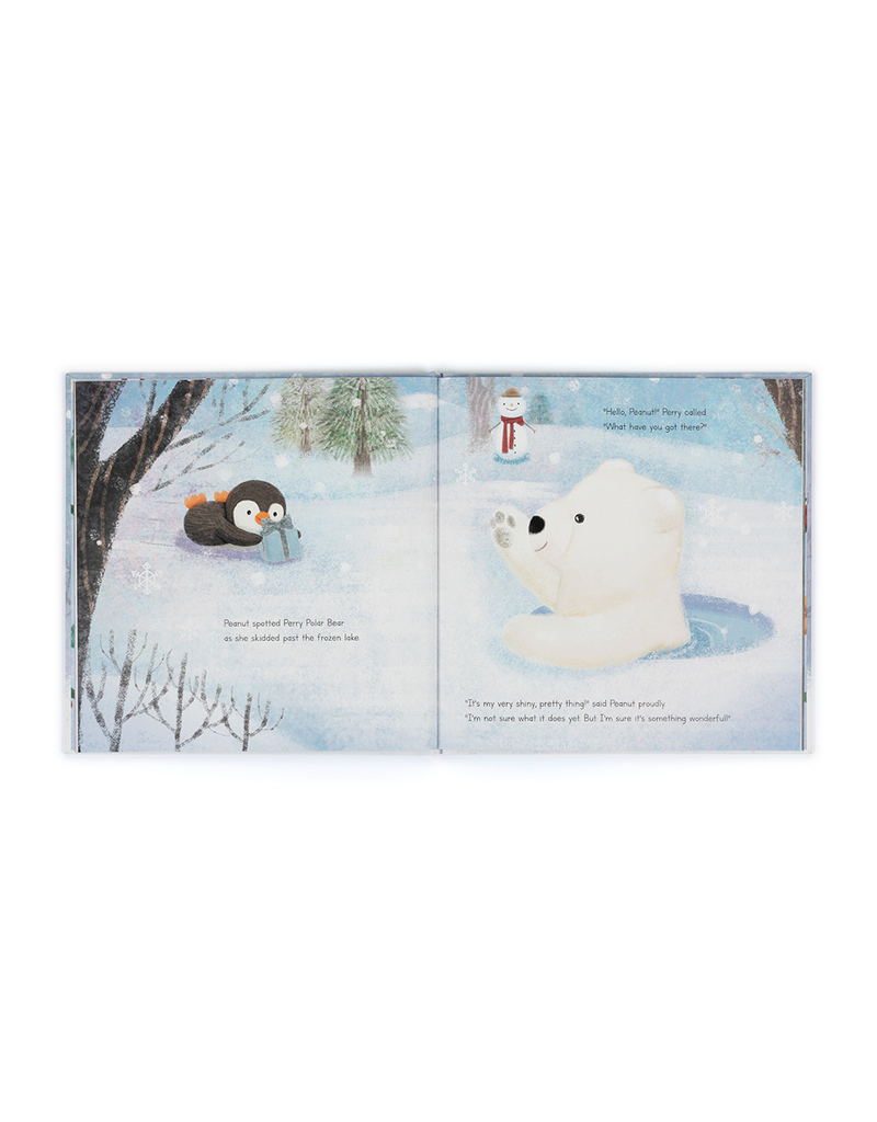 Jellycat Peanut Penguins Perfect Present Book