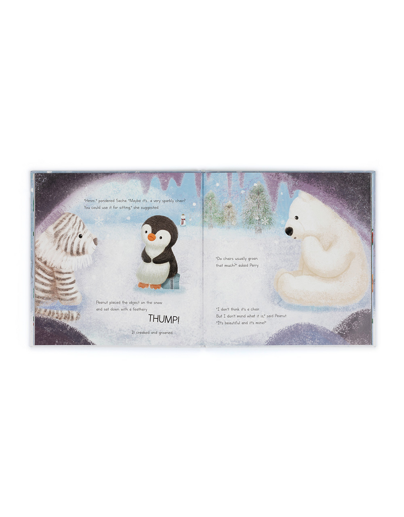 Jellycat Peanut Penguins Perfect Present Book