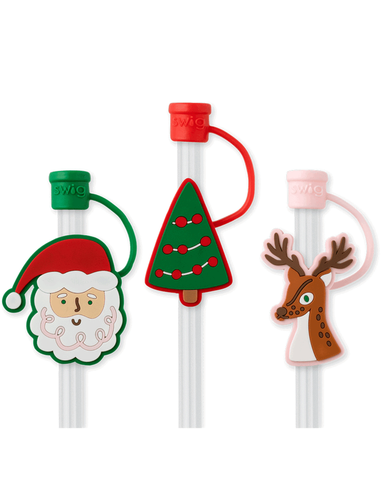 Swig Straw Topper Set - Seasonal