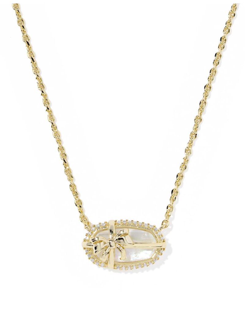 Kendra Scott Elisa Bow Short Pendant Necklace