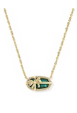 Kendra Scott Elisa Bow Short Pendant Necklace
