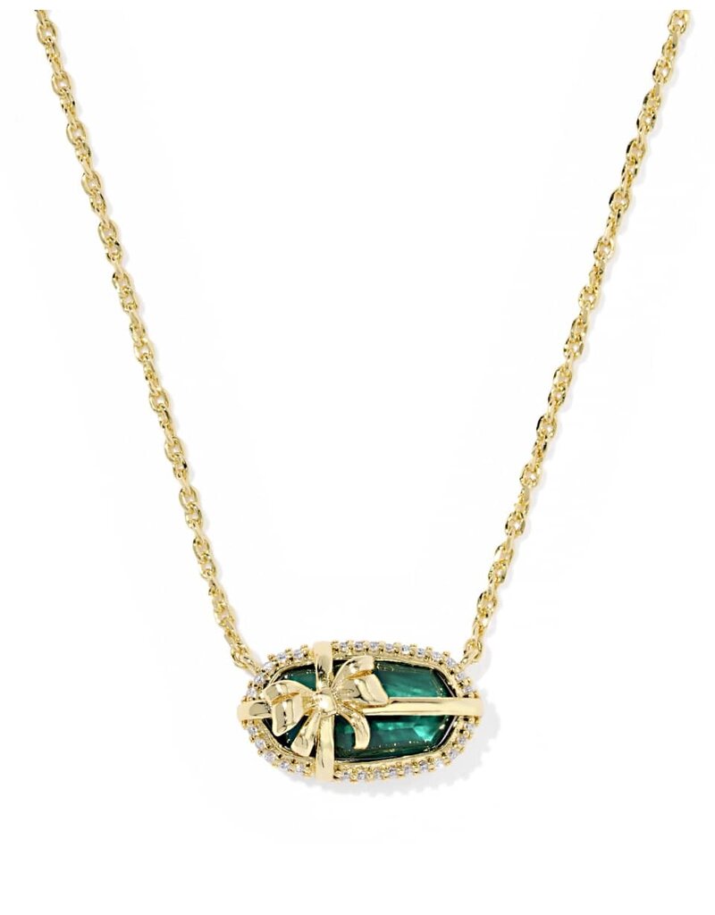 Kendra Scott Elisa Bow Short Pendant Necklace