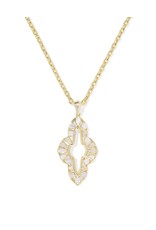 Kendra Scott Abbie Crystal Long Pendant