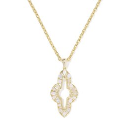 Kendra Scott Abbie Crystal Long Pendant