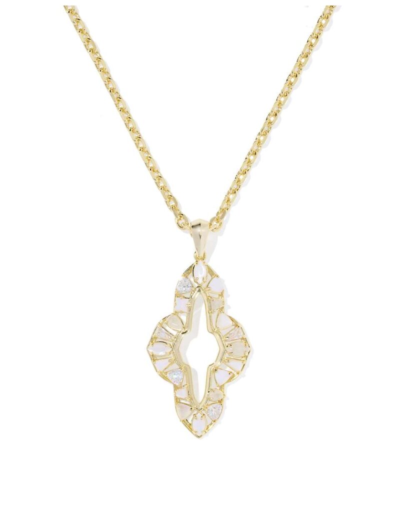 Kendra Scott Abbie Crystal Long Pendant
