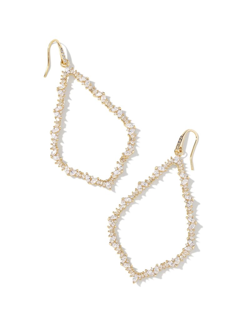 Kendra Scott Sophee Crystal Open Frame Earring